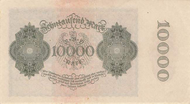 10000 Mark 1922 ro.69c K
